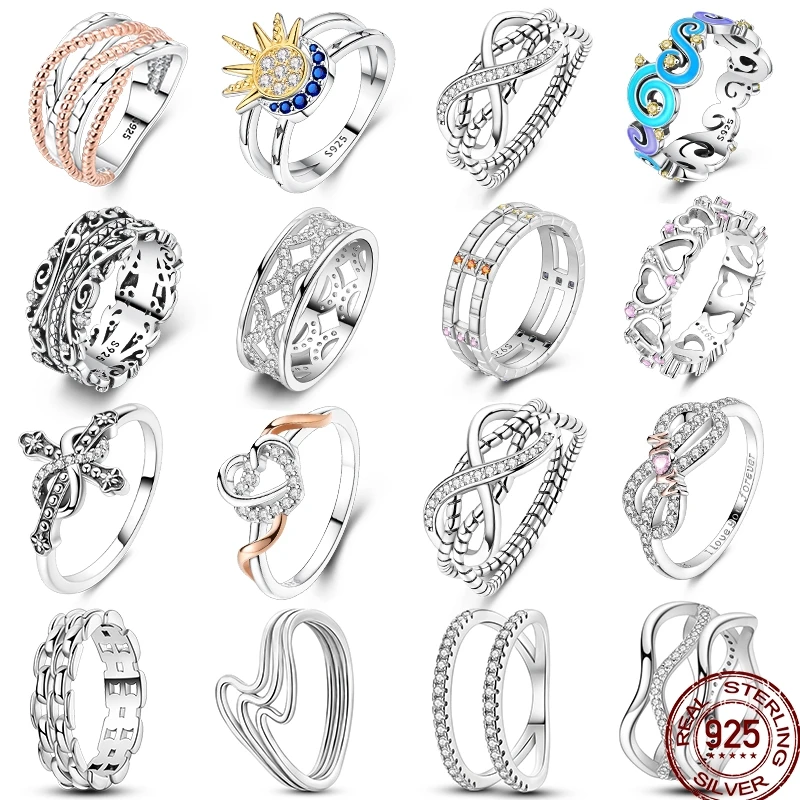 925 Sterling Silver Heart Shaped Crown Ring Shiny Colored Zirconia Wedding Engagement Jewelry Gift Women's Ring
925 Sterling Silver Heart Shaped Crown Ring Shiny Colored Zirconia Wedding Engagement Jewelry Gift Women's Ring
