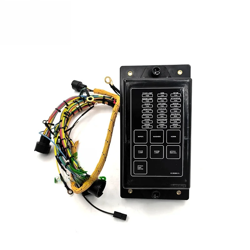 Fuse Box Assembly With Wiring Harness Cover Base For 320V1 320V2 Excavator
Fuse Box Assembly With Wiring Harness Cover Base For 320V1 320V2 Excavator