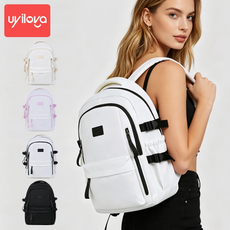 Female Men High Capacity Waterproof Lightweight Backpack Girl Travel School Bag Trendy Unisex Women Laptop Student Book Bags
Female Men High Capacity Waterproof Lightweight Backpack Girl Travel School Bag Trendy Unisex Women Laptop Student Book Bags