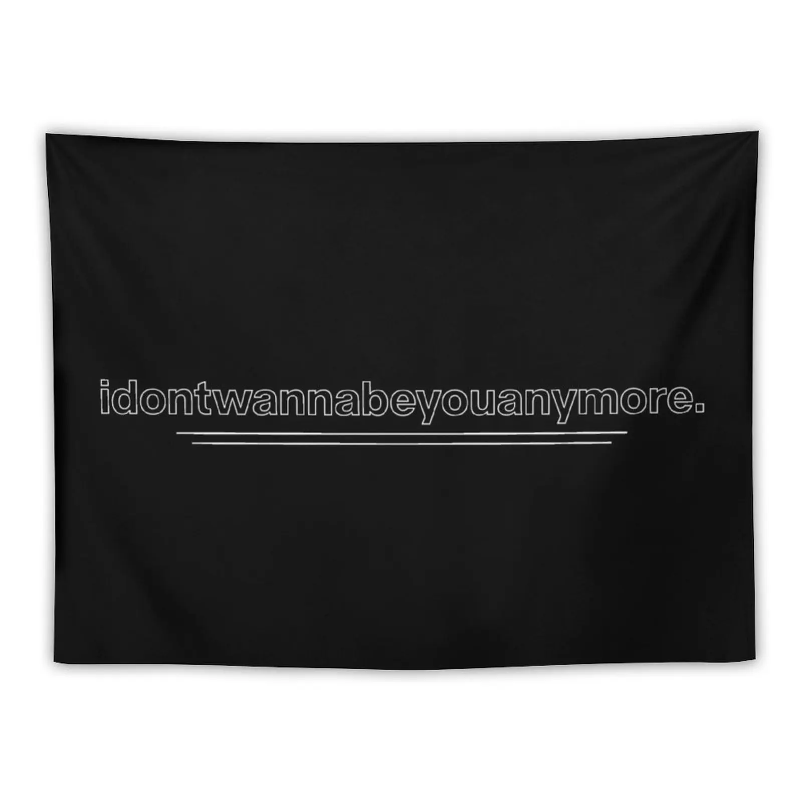 New idontwannabeyouanymore Tapestry Custom Tapestry Aesthetic Decoration Bed Room Decoration Room Decoration
New idontwannabeyouanymore Tapestry Custom Tapestry Aesthetic Decoration Bed Room Decoration Room Decoration
