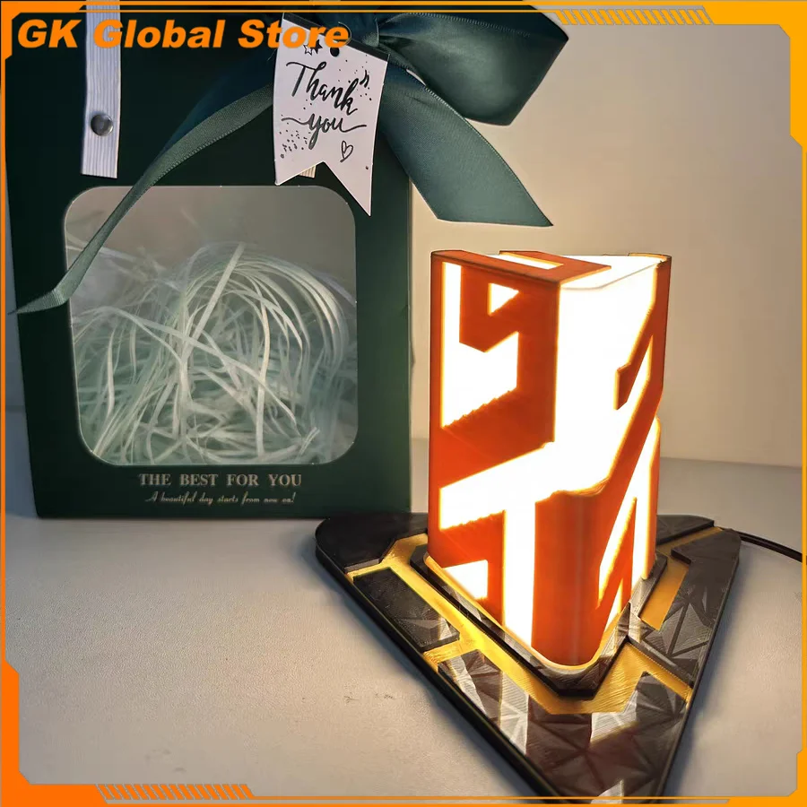 10cm Valorant Chamber Night Peripheral Atmosphere Light High Lamp 3D Printing Model Quality Desktop Ornaments Model Gift Toy
10cm Valorant Chamber Night Peripheral Atmosphere Light High Lamp 3D Printing Model Quality Desktop Ornaments Model Gift Toy