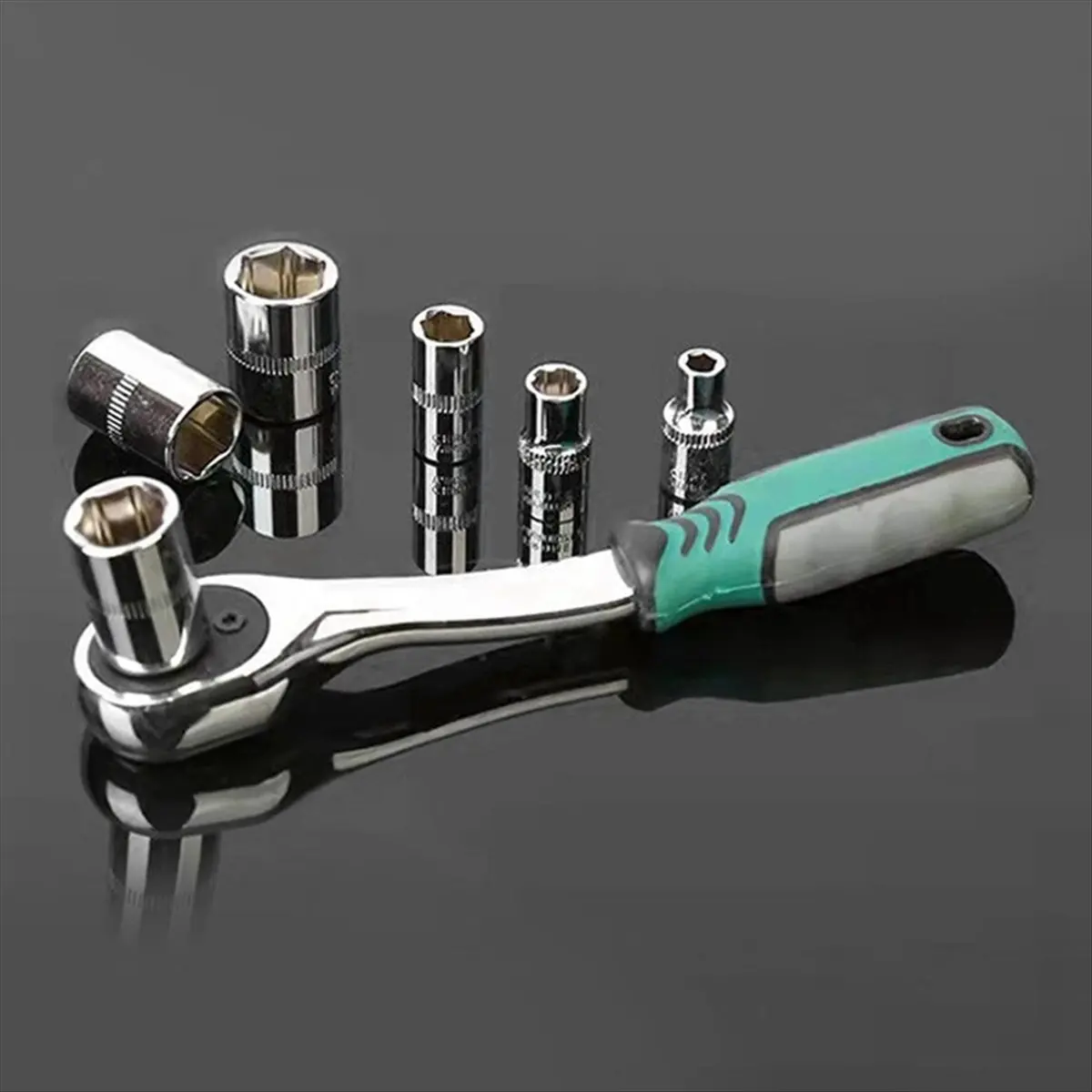 53-Piece Auto Repair Tool Set Quick Ratchet Wrench Set Auto Repair Hardware Tools for Home Car Repair
53-Piece Auto Repair Tool Set Quick Ratchet Wrench Set Auto Repair Hardware Tools for Home Car Repair