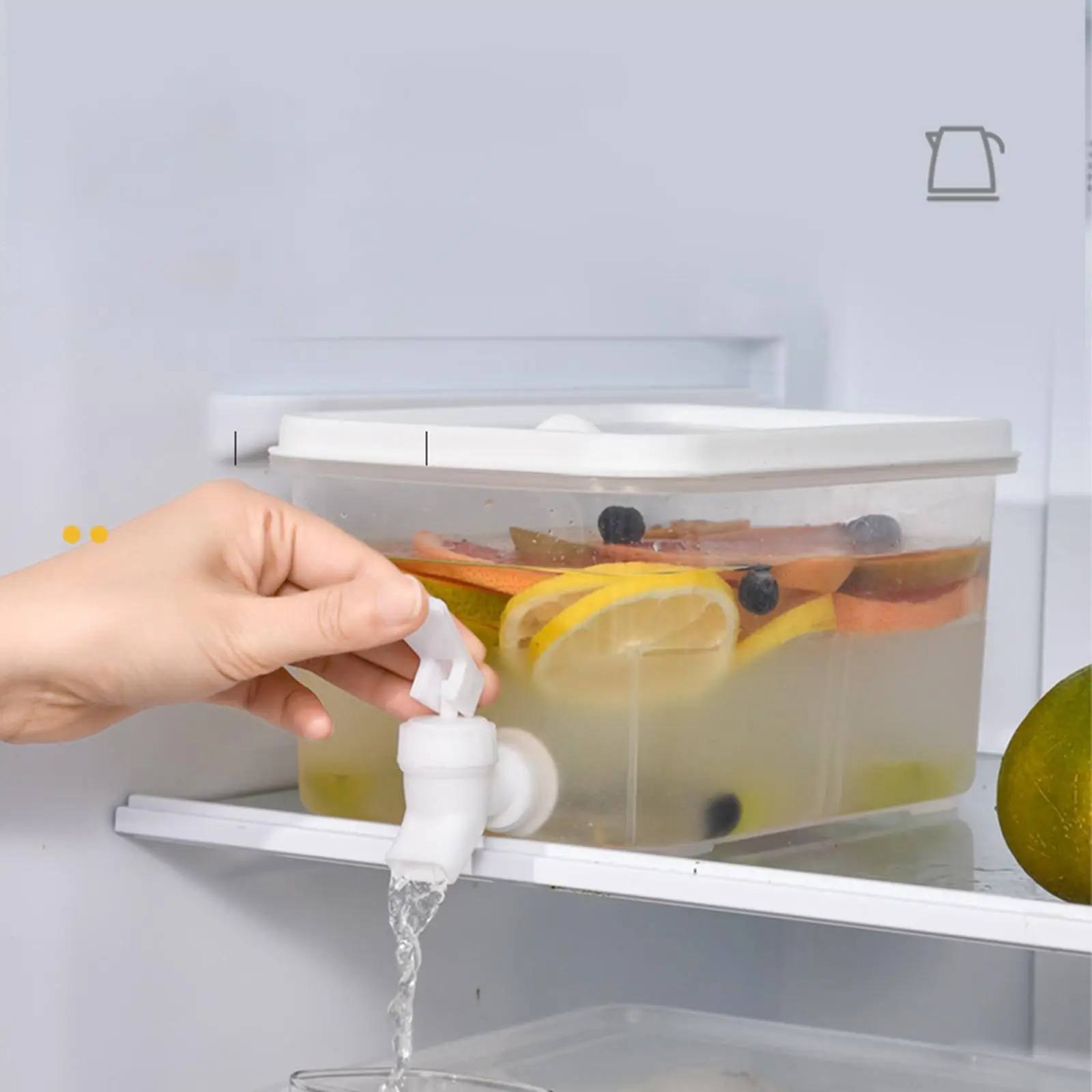 Refrigerator Cold Kettle Jugs With Tap Lemonade Bottle Drinkware Beverage Dispenser Kitchen Gadgets
Refrigerator Cold Kettle Jugs With Tap Lemonade Bottle Drinkware Beverage Dispenser Kitchen Gadgets