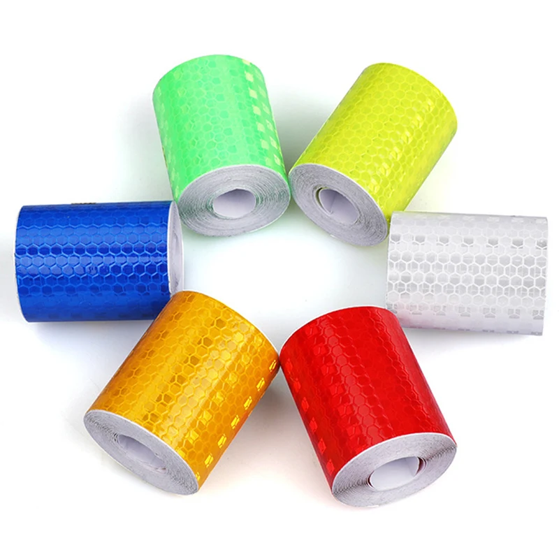 Car Reflective Tape Sticker Safety Mark Auto Motorcycle Sticker Car Self Adhesive Warning Protective Strip Film Stickers 5*100cm
Car Reflective Tape Sticker Safety Mark Auto Motorcycle Sticker Car Self Adhesive Warning Protective Strip Film Stickers 5*100cm