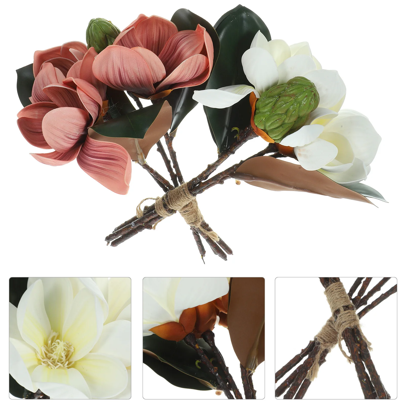 2Pcs Artificial Magnolia Simulation Flowers Home Wedding Decor Rustic Farmhouse Style No Watering Needed Artificial
2Pcs Artificial Magnolia Simulation Flowers Home Wedding Decor Rustic Farmhouse Style No Watering Needed Artificial