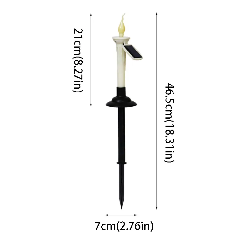Waterproof Solar Candle Light LED Candles Flameless LED Solar Lamp Dual-purpose With Candlesticks Holders Solar Garden Light
Waterproof Solar Candle Light LED Candles Flameless LED Solar Lamp Dual-purpose With Candlesticks Holders Solar Garden Light