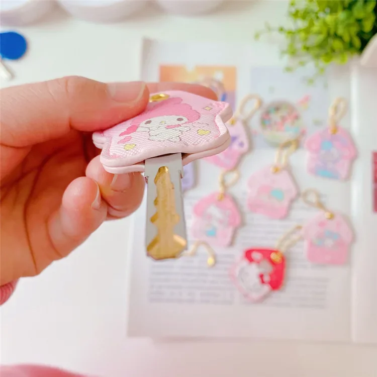 Новый простой Ins Cute Sanrio Japanese Kuromi Cute Key Protection Creative Key Set
Новый простой Ins Cute Sanrio Japanese Kuromi Cute Key Protection Creative Key Set