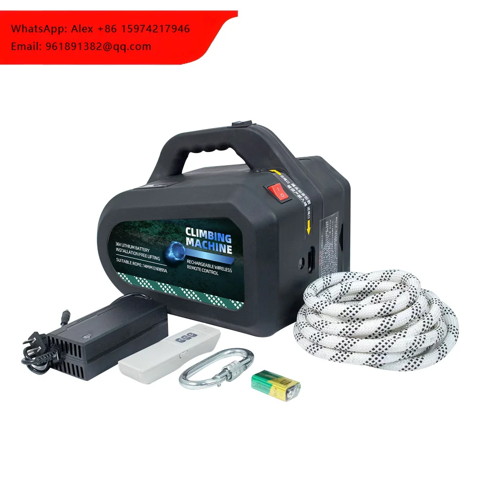 New Benteng Rechargeable Lithium Battery Electric Ascender Hoist 300kg Load Capacity 8m/min Lifting Speed Remote Control Steel
New Benteng Rechargeable Lithium Battery Electric Ascender Hoist 300kg Load Capacity 8m/min Lifting Speed Remote Control Steel
