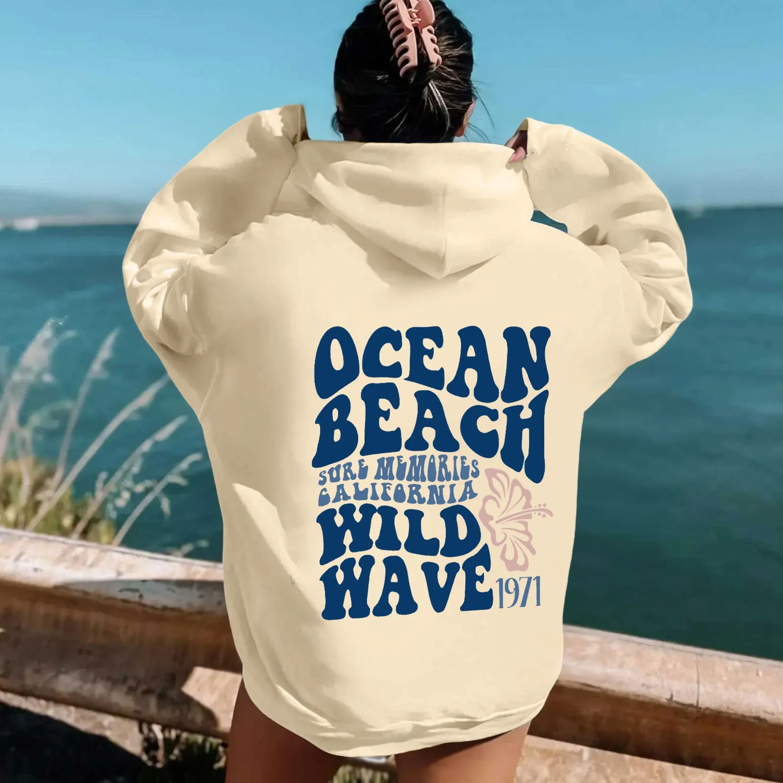 Ladies Long Sleeve Hooded Sports Sweatshirts Fashion Casual Letter Graphic Printed Hoodies For Women Loose Casual Blouses
Ladies Long Sleeve Hooded Sports Sweatshirts Fashion Casual Letter Graphic Printed Hoodies For Women Loose Casual Blouses