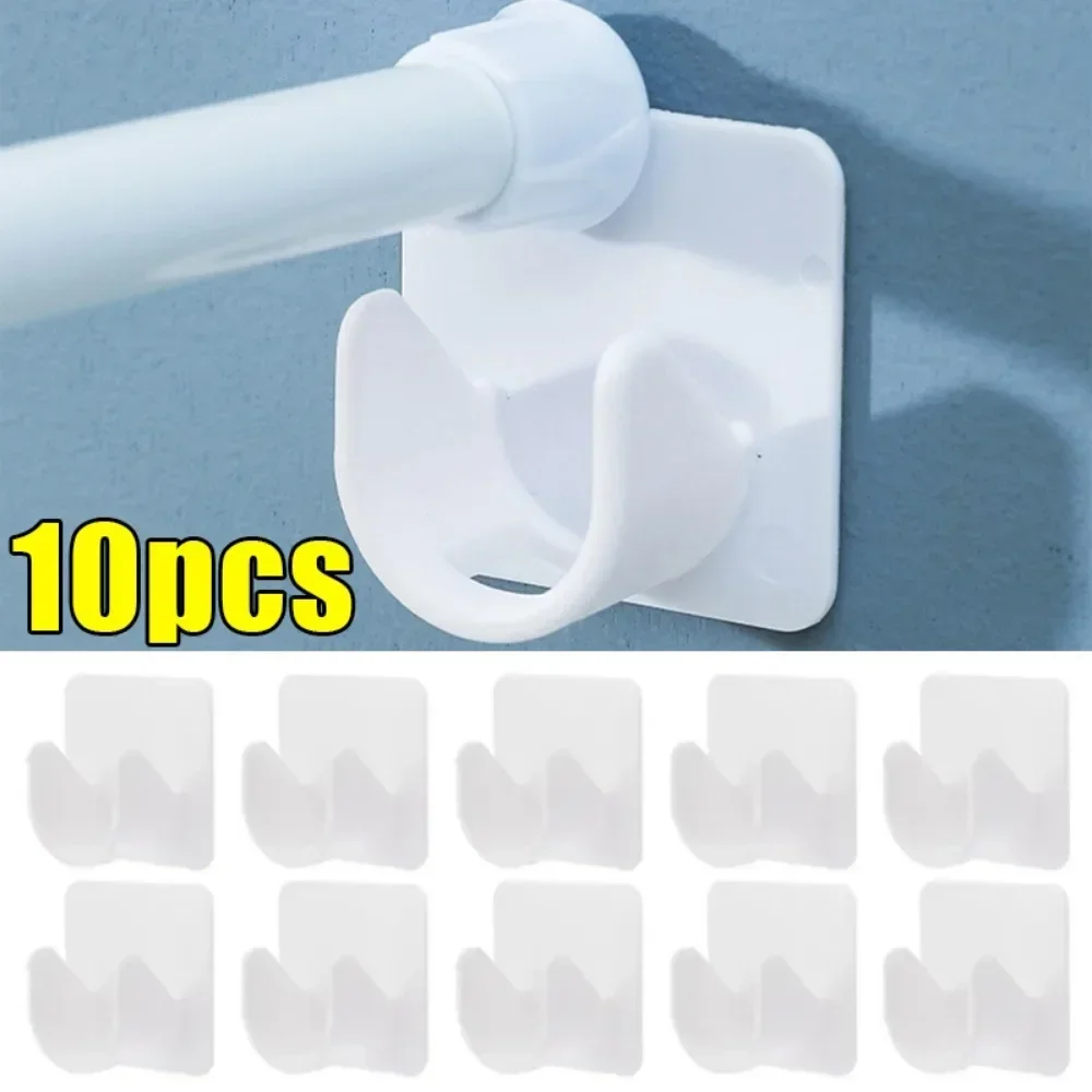 Strong Curtain Rod Bracket Holders Hooks Self-adhesive Adjustable Wall Curtain Fixed Clip Hanging Rack Hook Bathroom Accessories
Strong Curtain Rod Bracket Holders Hooks Self-adhesive Adjustable Wall Curtain Fixed Clip Hanging Rack Hook Bathroom Accessories
