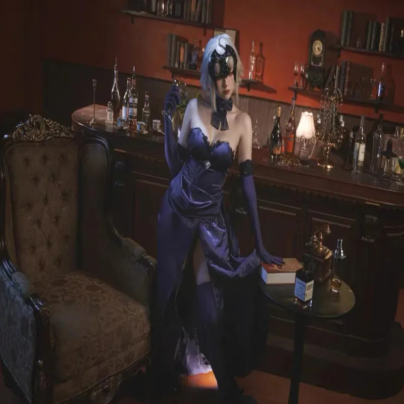 Game Fatee/Grandd Orderr Jeannee d'Arc (Alterr) Holy Night Dinner Gown Jeanne d'Arc (Alter) Cosplay Costume Sexy Purple Dress
Game Fatee/Grandd Orderr Jeannee d'Arc (Alterr) Holy Night Dinner Gown Jeanne d'Arc (Alter) Cosplay Costume Sexy Purple Dress