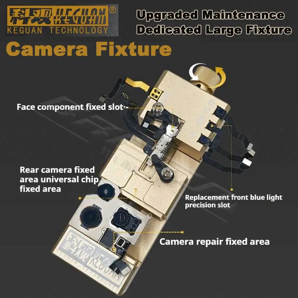 KEGUAN Camera Repair Fixture Small-large Size for IPhone X XR XS 11 12 13 14 15 16Pro Max Rear Big Camera Universal Repair Tools
KEGUAN Camera Repair Fixture Small-large Size for IPhone X XR XS 11 12 13 14 15 16Pro Max Rear Big Camera Universal Repair Tools