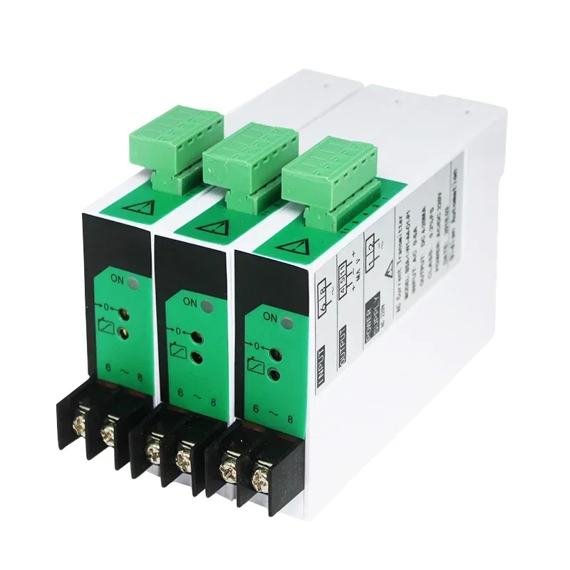 Cross-border0-10A 0-20A AC Current Transducer 0-10V 0-5V 1-5V Output Current Transmitter One In One Out Signal Isolator Transfor
Cross-border0-10A 0-20A AC Current Transducer 0-10V 0-5V 1-5V Output Current Transmitter One In One Out Signal Isolator Transfor