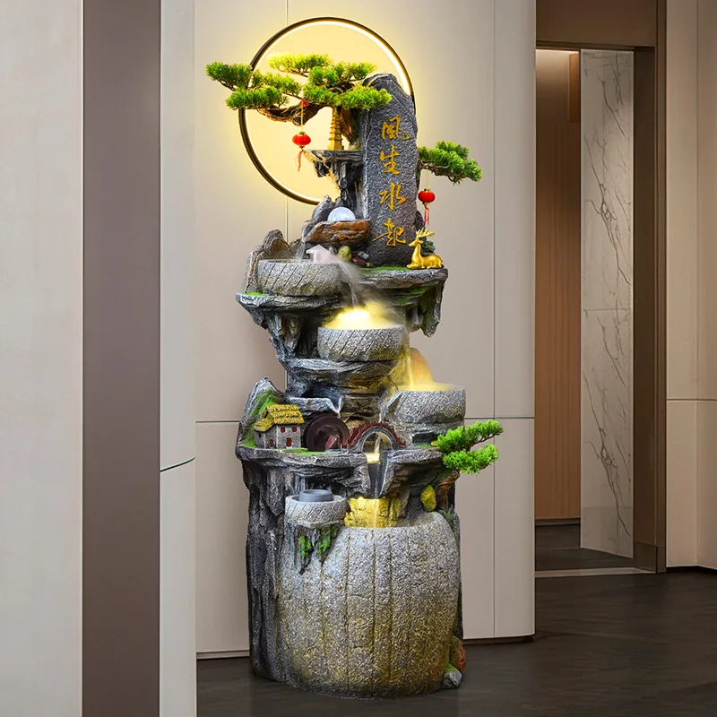 Circulating Water FountainHome Office Feng Shui Wealth-Attracting Ornament, Housewarming Opening Gift
Circulating Water FountainHome Office Feng Shui Wealth-Attracting Ornament, Housewarming Opening Gift