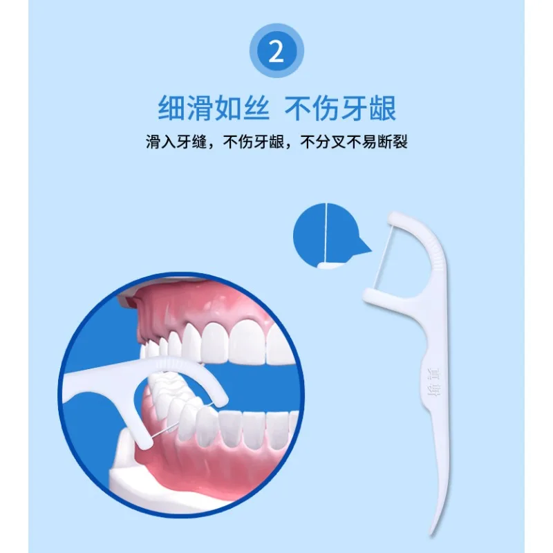 50PCS/box Plastic Bow Shaped High Tensile Dental Floss Stick Portable Disposable Round Wire Toothpick Pick Oral Care Product
50PCS/box Plastic Bow Shaped High Tensile Dental Floss Stick Portable Disposable Round Wire Toothpick Pick Oral Care Product