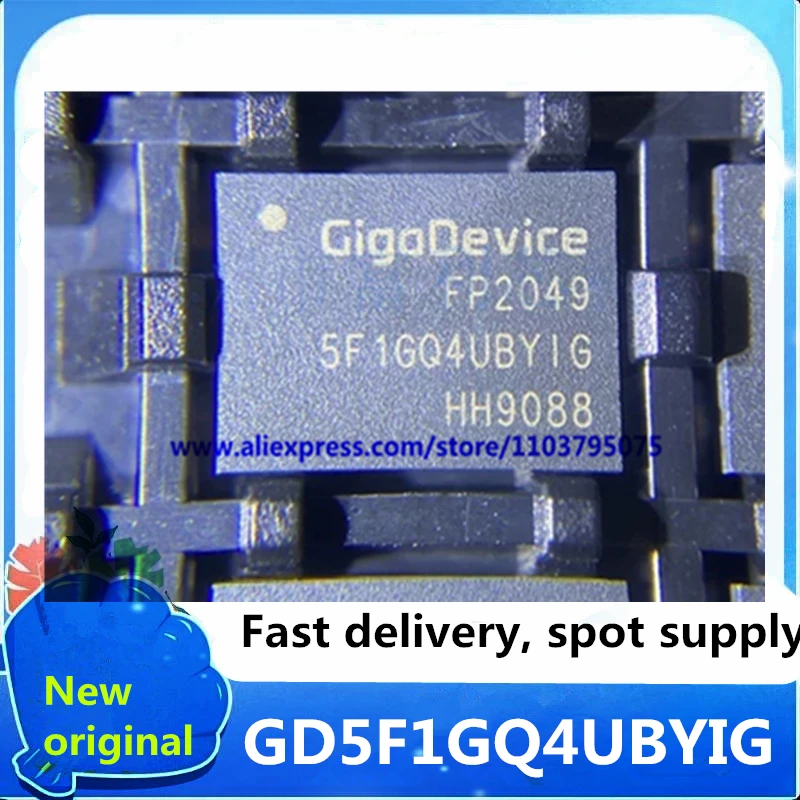5pcs~20pcs/lot 5F1GQ4UBYIG GD5F1GQ4UB GD5F1GQ4UBYIG GD5F1GQ4UBYIGR WSON-8
5pcs~20pcs/lot 5F1GQ4UBYIG GD5F1GQ4UB GD5F1GQ4UBYIG GD5F1GQ4UBYIGR WSON-8