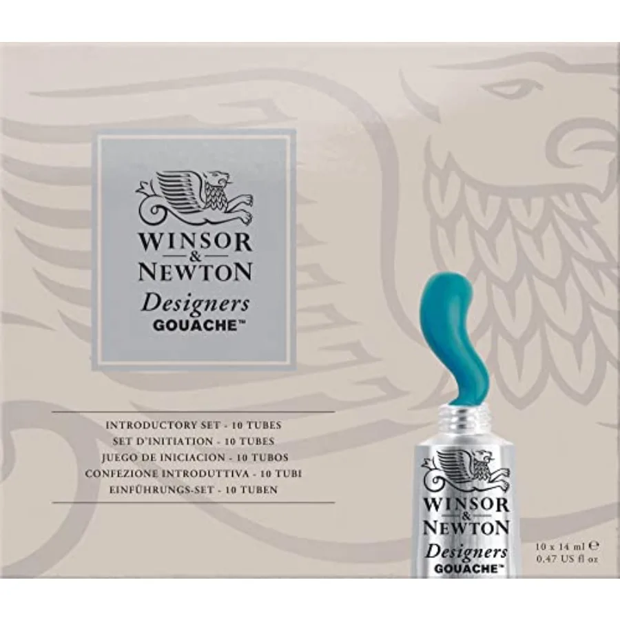 Designers' Gouache -Tube Paint, 14ml, Blue, green, ivory, white
Designers' Gouache -Tube Paint, 14ml, Blue, green, ivory, white