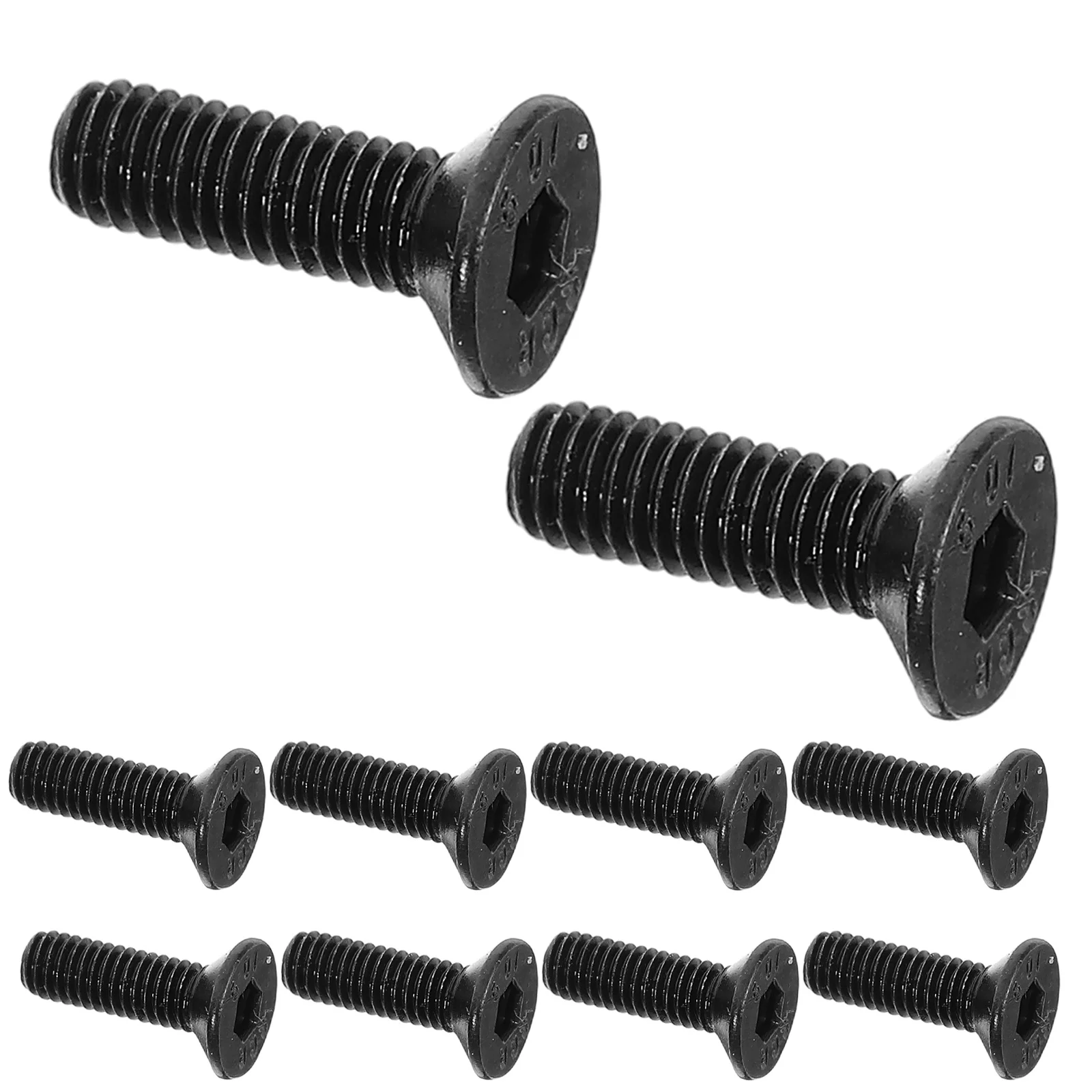50pcs Flat Head Socket Cap Screws Carbon Steel Countersunk Hexagon Machine Screws For Furniture Woodworking Metal Construction
50pcs Flat Head Socket Cap Screws Carbon Steel Countersunk Hexagon Machine Screws For Furniture Woodworking Metal Construction