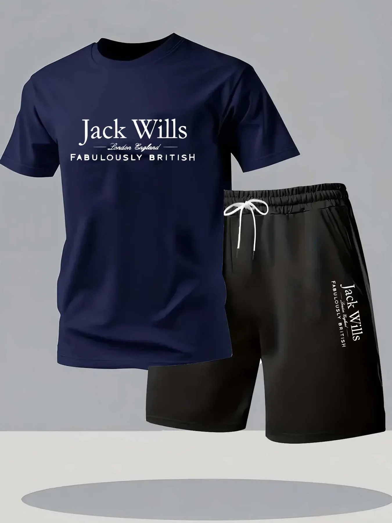 Men's Fashion Two-Piece Sportswear Set Quick-Drying Breathable T-Shirt And Shorts Tracksuit for Workout Comfortable Active Cloth
Men's Fashion Two-Piece Sportswear Set Quick-Drying Breathable T-Shirt And Shorts Tracksuit for Workout Comfortable Active Cloth