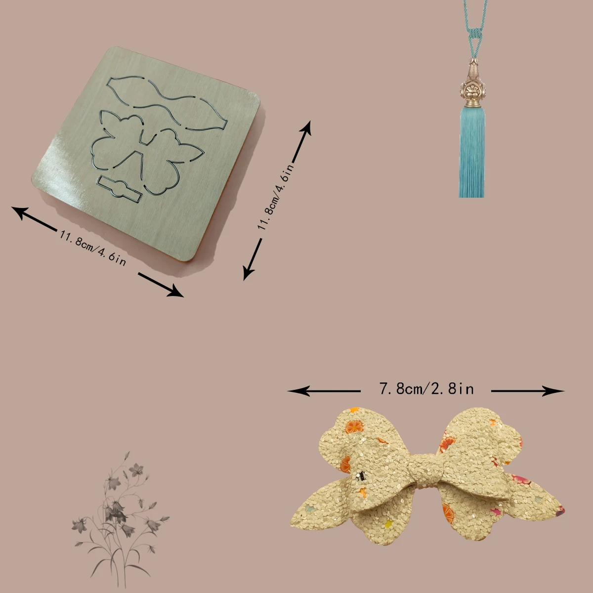 Two charming styles 2 layered huge background bow designs wooden cutting dies suitable for most machines
Two charming styles 2 layered huge background bow designs wooden cutting dies suitable for most machines