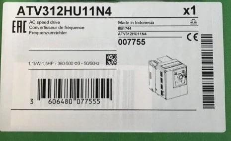 Новый привод переменного тока Atv312hu11n4 1.5 480В переменного тока, оригинальный, в наличии, быстрая доставка
Новый привод переменного тока Atv312hu11n4 1.5 480В переменного тока, оригинальный, в наличии, быстрая доставка