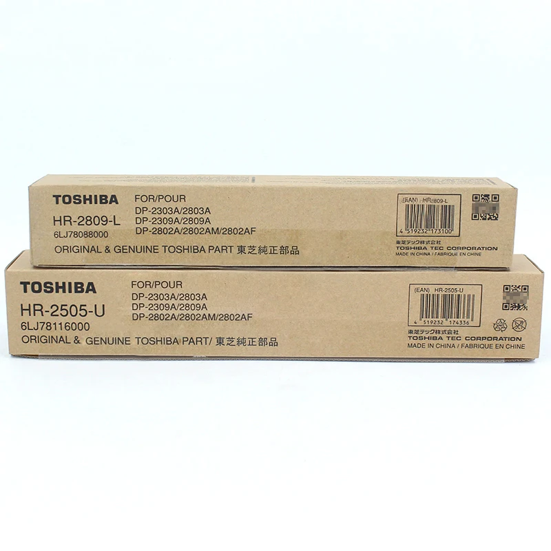 HR-2505-U 6LJ78116000 HR-2809-L 6LJ78088000 Original New Fuser Rpller for Toshiba 2303A 2803A 2309A 2809A 2802A2802AM 2802AF
HR-2505-U 6LJ78116000 HR-2809-L 6LJ78088000 Original New Fuser Rpller for Toshiba 2303A 2803A 2309A 2809A 2802A2802AM 2802AF