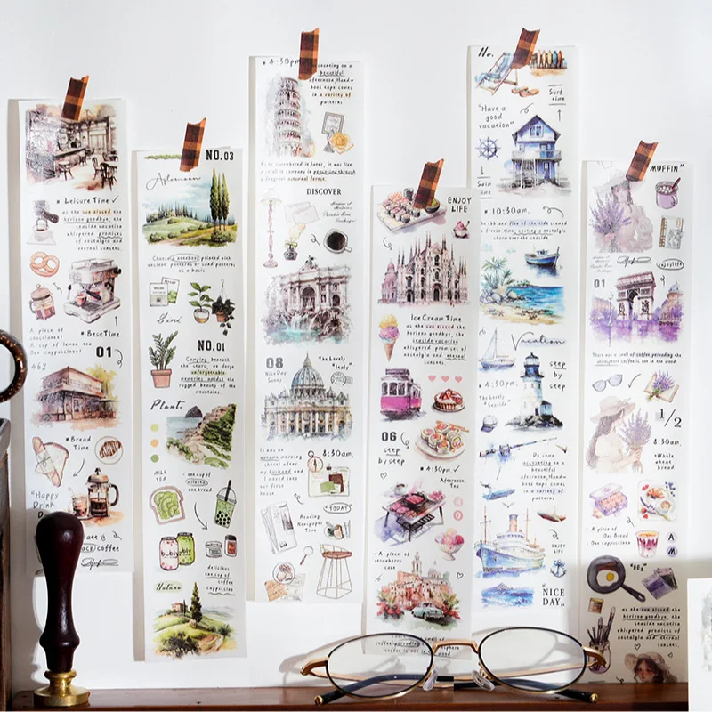 Travel Theme Washi Tape Vinatge Scrapbook Tapes Aesthetic Stickers For Journaling Scrapbook Supplies Journals Planner Arts Craft
Travel Theme Washi Tape Vinatge Scrapbook Tapes Aesthetic Stickers For Journaling Scrapbook Supplies Journals Planner Arts Craft