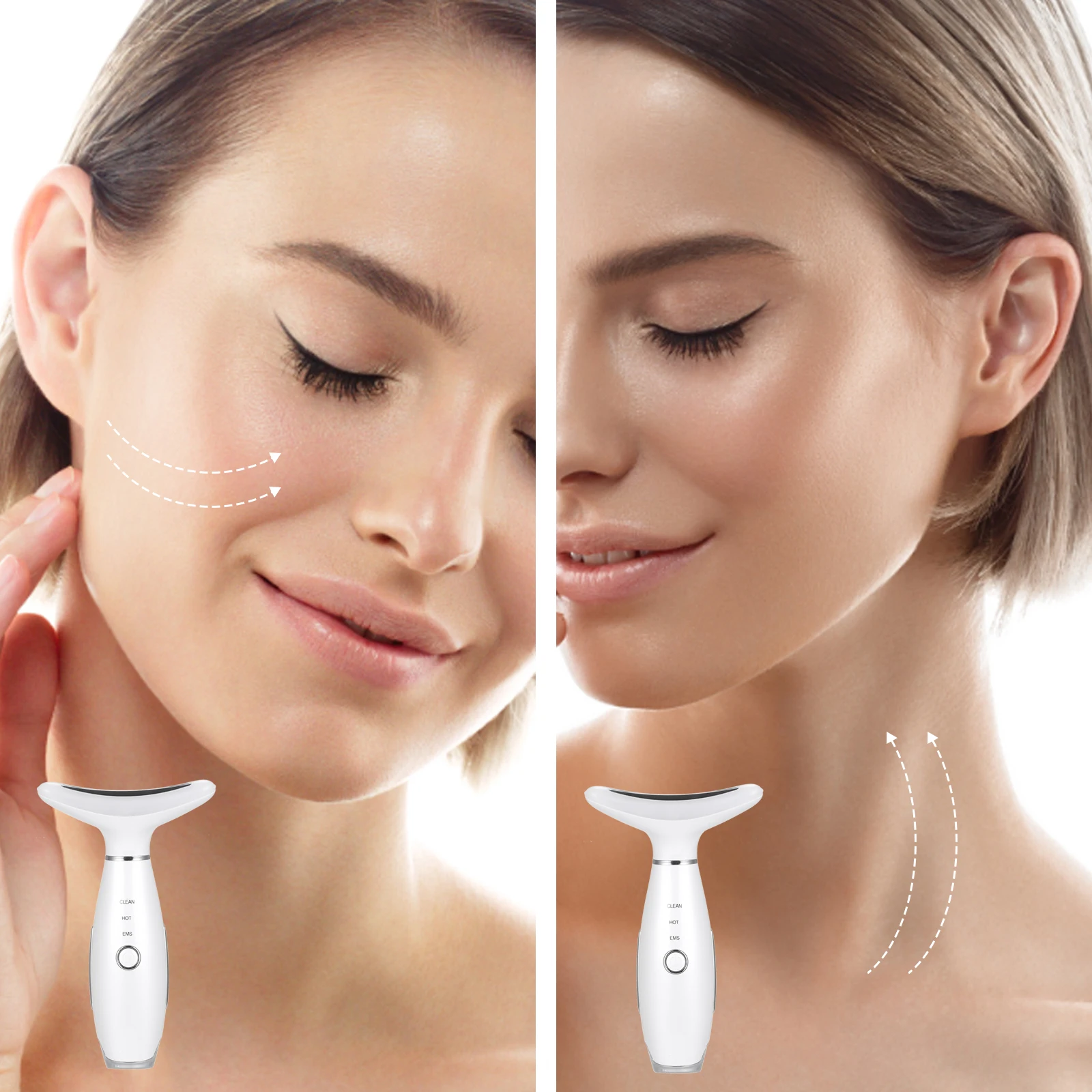 Neck Beauty Device Neck Massager Led Photon Therapy Heating Neck Wrinkle Removal Machine Reduce Double Chin Skin Lifting
Neck Beauty Device Neck Massager Led Photon Therapy Heating Neck Wrinkle Removal Machine Reduce Double Chin Skin Lifting