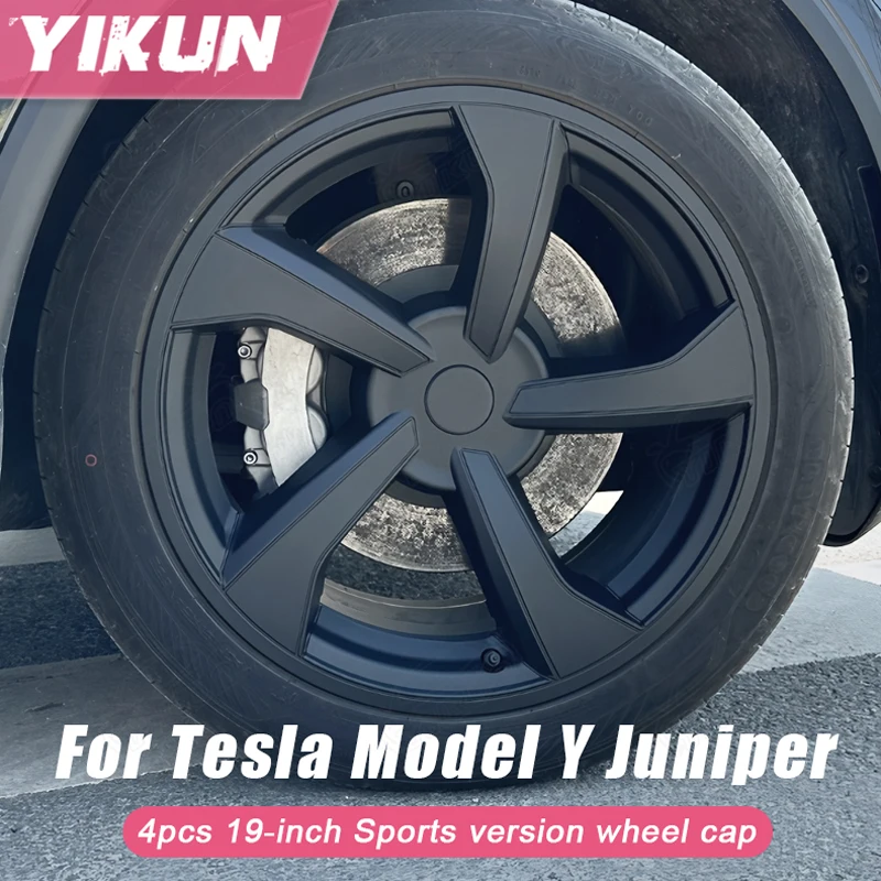 4PCS Hub Cap for Tesla Model Y Juniper Wheel Cap 19 Inch Replacement Automobile Hubcap Full Rim Car Accessories Wheel Cover 2025
4PCS Hub Cap for Tesla Model Y Juniper Wheel Cap 19 Inch Replacement Automobile Hubcap Full Rim Car Accessories Wheel Cover 2025