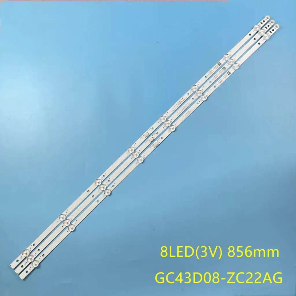 LED strip For UN43J5202 UE43J5202 UE43J5272 UN43N5003AF UN43N5300AF GC43D08-ZC22AG-13 14 15 17 23 HV430FHD-NLA
LED strip For UN43J5202 UE43J5202 UE43J5272 UN43N5003AF UN43N5300AF GC43D08-ZC22AG-13 14 15 17 23 HV430FHD-NLA