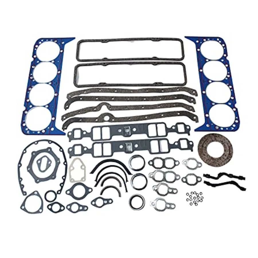 Overhaul Gasket Adapter Kit Full Set Overhaul Gasket 260-1000 for Small Block Chevy 327 350 Intake Exhaust Gasket Seal Repalcem
Overhaul Gasket Adapter Kit Full Set Overhaul Gasket 260-1000 for Small Block Chevy 327 350 Intake Exhaust Gasket Seal Repalcem
