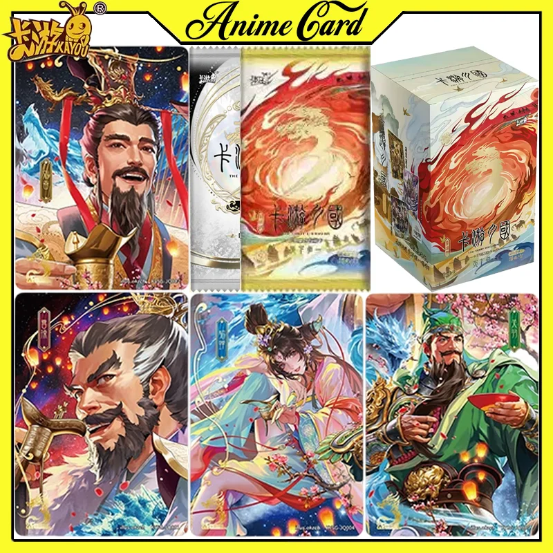 KAYOU Three Kingdoms Card Unification of The Realm Anime Collection Cards Booster Box TCG Hobby Collectibles Birthday Gifts
KAYOU Three Kingdoms Card Unification of The Realm Anime Collection Cards Booster Box TCG Hobby Collectibles Birthday Gifts
