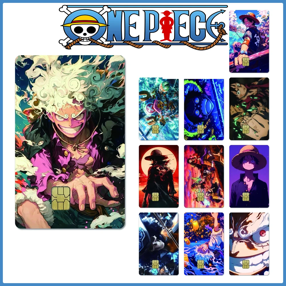 BLBU Anime One Piece Series Luffy Skin PVC Credit Debt Bank Card Roronoa Zoro Bus Card Front Film Sticker Star Big Small Chip
BLBU Anime One Piece Series Luffy Skin PVC Credit Debt Bank Card Roronoa Zoro Bus Card Front Film Sticker Star Big Small Chip