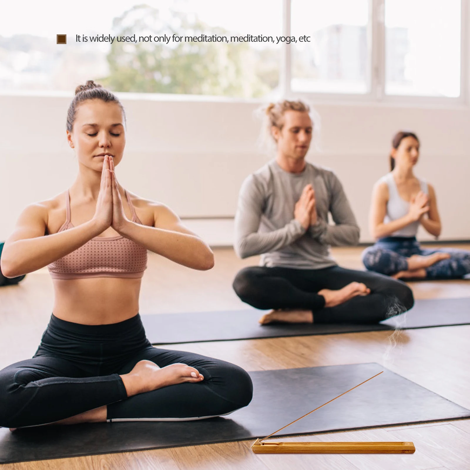 2 Pcs Bamboo Incense Holder for Stick Sticks Burner Meditation Home Decor Household Yoga
2 Pcs Bamboo Incense Holder for Stick Sticks Burner Meditation Home Decor Household Yoga