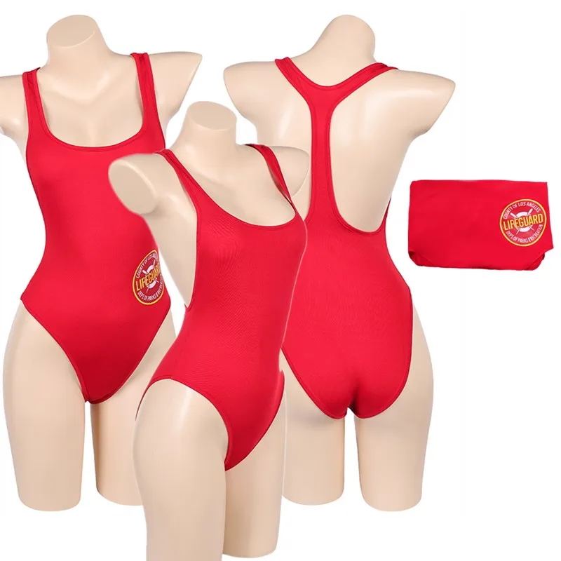 Fantasia C.J. Parker Cosplay Jumpsuit Swimsuit Adult Women Baywatch Costume 1989 TV Red Swimwear Halloween Carnival Party Suit
Fantasia C.J. Parker Cosplay Jumpsuit Swimsuit Adult Women Baywatch Costume 1989 TV Red Swimwear Halloween Carnival Party Suit