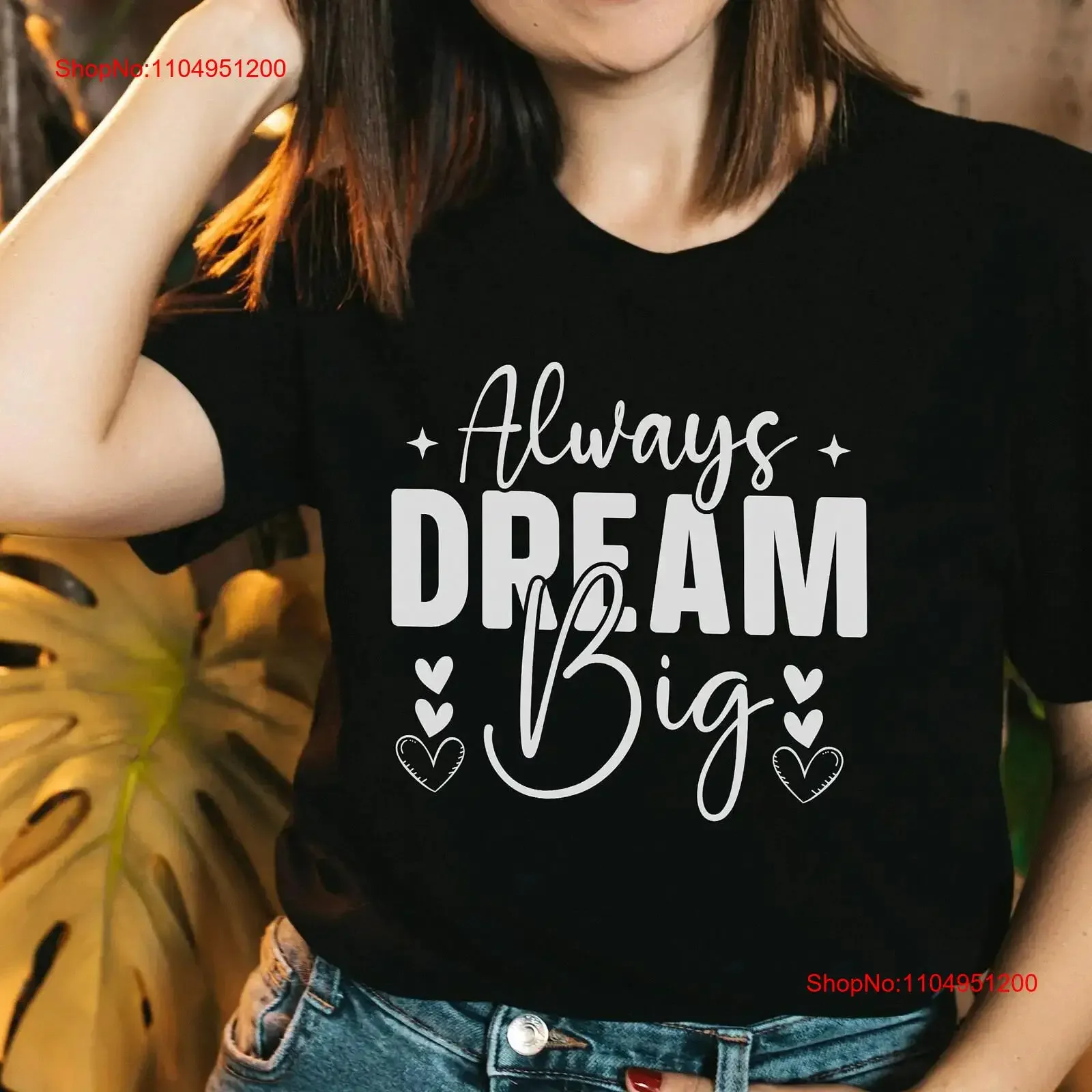 Always Dream Big T Shirt Positive Inspirational Motivational vintage Washed homme Versatile designer clothes Breathable Stylish
Always Dream Big T Shirt Positive Inspirational Motivational vintage Washed homme Versatile designer clothes Breathable Stylish