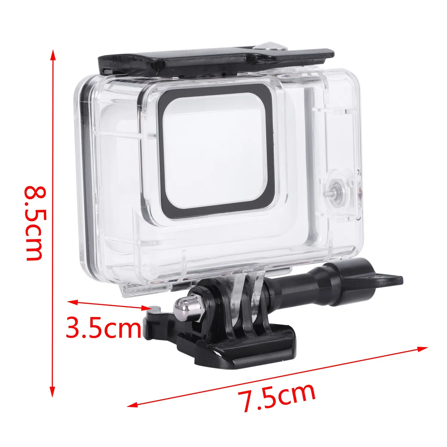 Прочный водонепроницаемый корпус для Gopro Hero7 White и Hero7 Silver, защитный чехол для подводного погружения длиной 45 м с кронштейном для доступа
Прочный водонепроницаемый корпус для Gopro Hero7 White и Hero7 Silver, защитный чехол для подводного погружения длиной 45 м с кронштейном для доступа