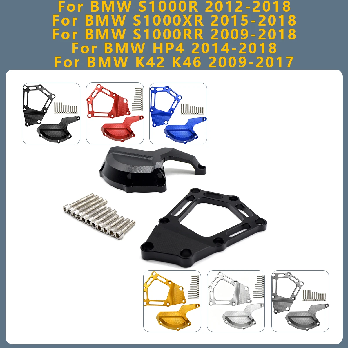 Motorcycle Engine Stator Guard Saver Cover Protector For BMW S1000R S1000XR S1000RR HP4 K42 K46 2018 2017-2009 Side Case Slider
Motorcycle Engine Stator Guard Saver Cover Protector For BMW S1000R S1000XR S1000RR HP4 K42 K46 2018 2017-2009 Side Case Slider