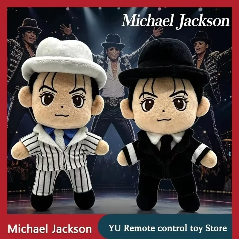 【In Stock】 Michael Jackson Plush Doll Celebrity Surrounding Plush Toy Fans Collect And Give Friends Birthday Gifts
【In Stock】 Michael Jackson Plush Doll Celebrity Surrounding Plush Toy Fans Collect And Give Friends Birthday Gifts