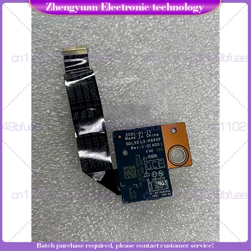FOR Dell G15 5510 5511 5515 USB Power Board LS-K665P
FOR Dell G15 5510 5511 5515 USB Power Board LS-K665P