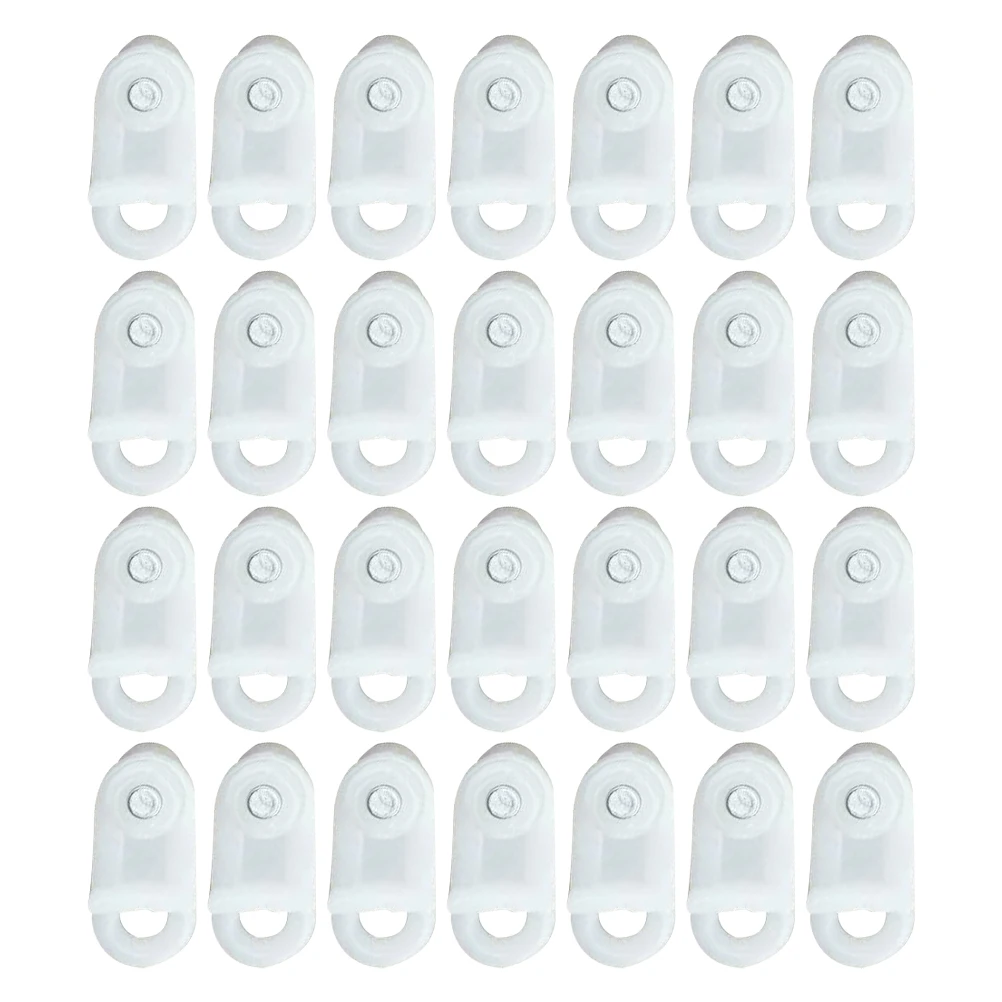 100pcs Curtain Track Gliders Rails Accessories Roller Hooks Small Plastic Shower Set Double Tracks Pulley Hanging
100pcs Curtain Track Gliders Rails Accessories Roller Hooks Small Plastic Shower Set Double Tracks Pulley Hanging