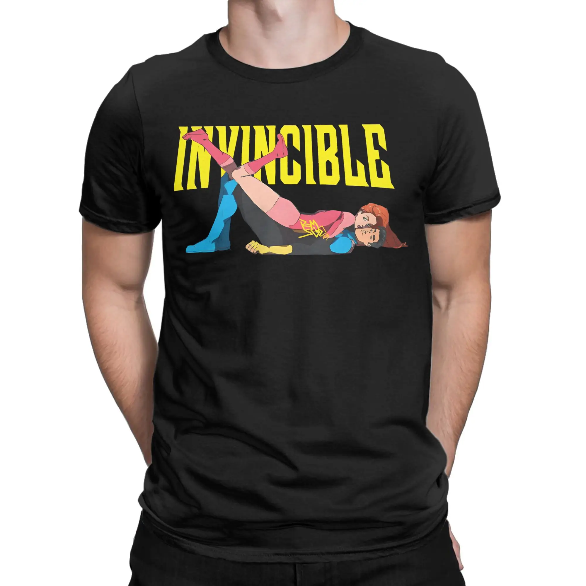 New Arrival Invincible T Shirt for Men Women Pure Cotton T-shirts Short Sleeve Clothing
New Arrival Invincible T Shirt for Men Women Pure Cotton T-shirts Short Sleeve Clothing