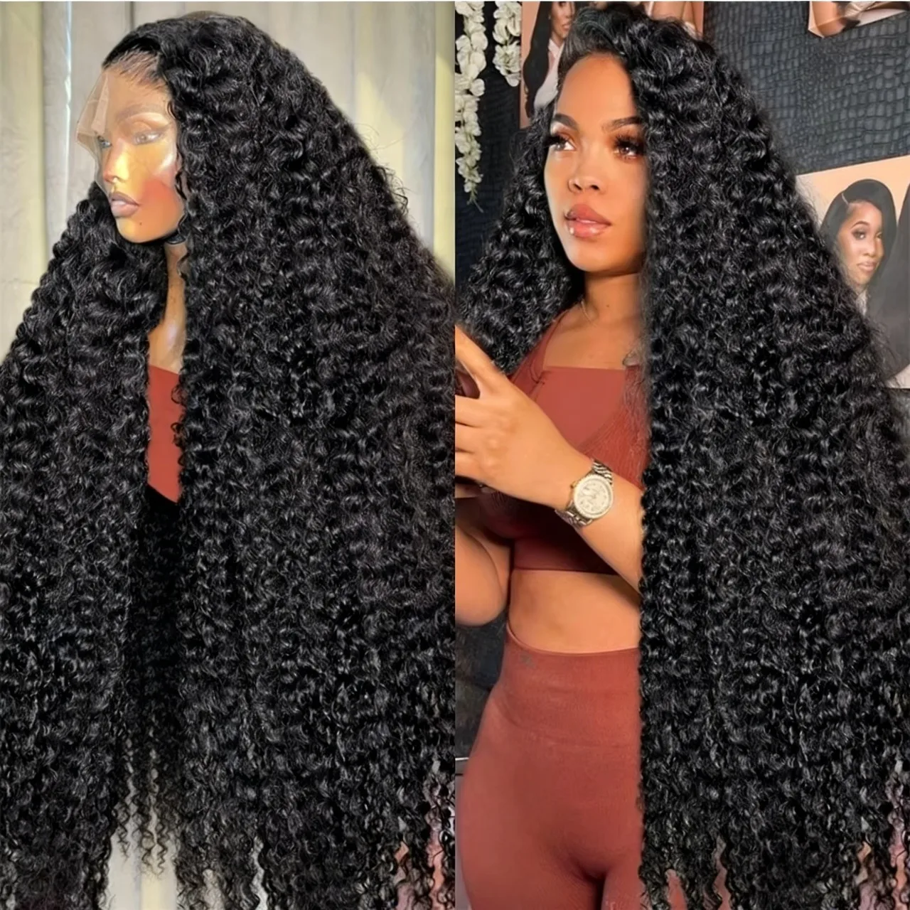 30 36 Inch Deep Curly 13x6 HD Lace Front Wigs Pre Plucked Burmese Curly Lace Front Human Hair Wigs Gueless Deep Wave Hd Lace Wig
30 36 Inch Deep Curly 13x6 HD Lace Front Wigs Pre Plucked Burmese Curly Lace Front Human Hair Wigs Gueless Deep Wave Hd Lace Wig