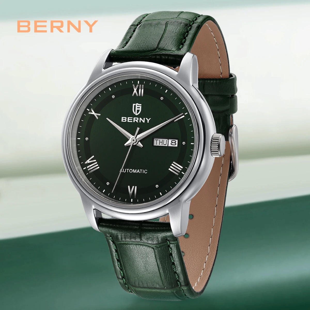 Мужские часы BERNY, автоматические классические механические мужские наручные часы из нержавеющей стали, роскошные часы с сапфировым стеклом, 5 атм, MIYOTA 8205, мужские часы
Мужские часы BERNY, автоматические классические механические мужские наручные часы из нержавеющей стали, роскошные часы с сапфировым стеклом, 5 атм, MIYOTA 8205, мужские часы