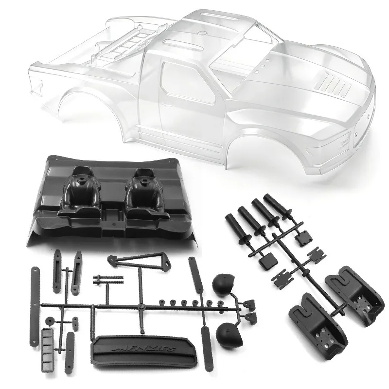 1/10 RC Truk Bodyshell Pre-Cut Clear Pickup Body Shell Kit without Sticker for 1/10 Scale Arrma Mojave RC Truck
1/10 RC Truk Bodyshell Pre-Cut Clear Pickup Body Shell Kit without Sticker for 1/10 Scale Arrma Mojave RC Truck