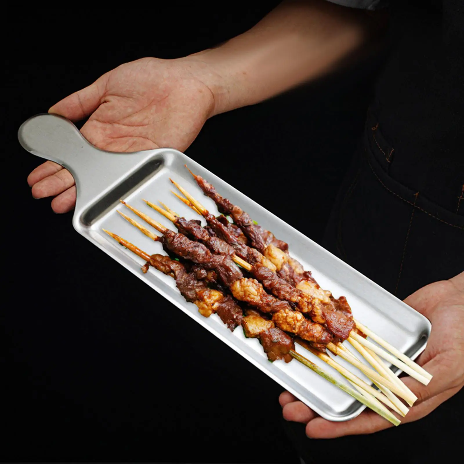Stainless Steel Serving Platters Tableware Sushi Plate for Snack Pastry Fish
Stainless Steel Serving Platters Tableware Sushi Plate for Snack Pastry Fish