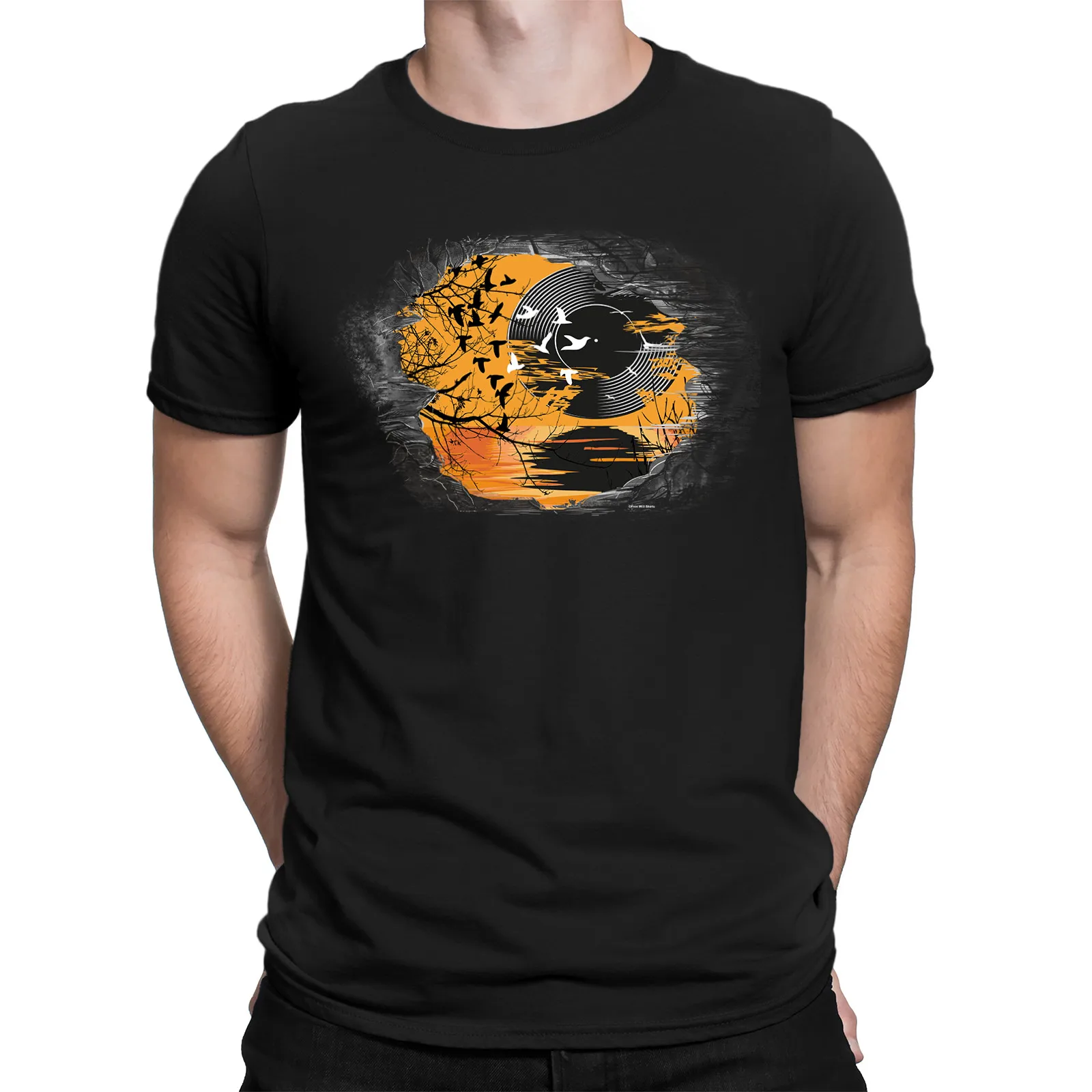 Mens Quality Cotton T-Shirt VINYL SUNSET LP Record Music Gift For him 7' 12'
Mens Quality Cotton T-Shirt VINYL SUNSET LP Record Music Gift For him 7' 12'