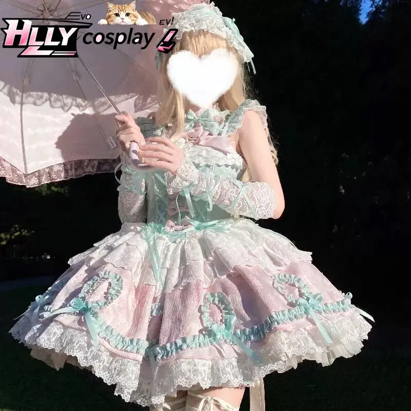 Blue Green Purple Lolita Dress – French Style Ballet Cake Skirt Heart Doll Original Design for Halloween Cosplay Party
Blue Green Purple Lolita Dress – French Style Ballet Cake Skirt Heart Doll Original Design for Halloween Cosplay Party