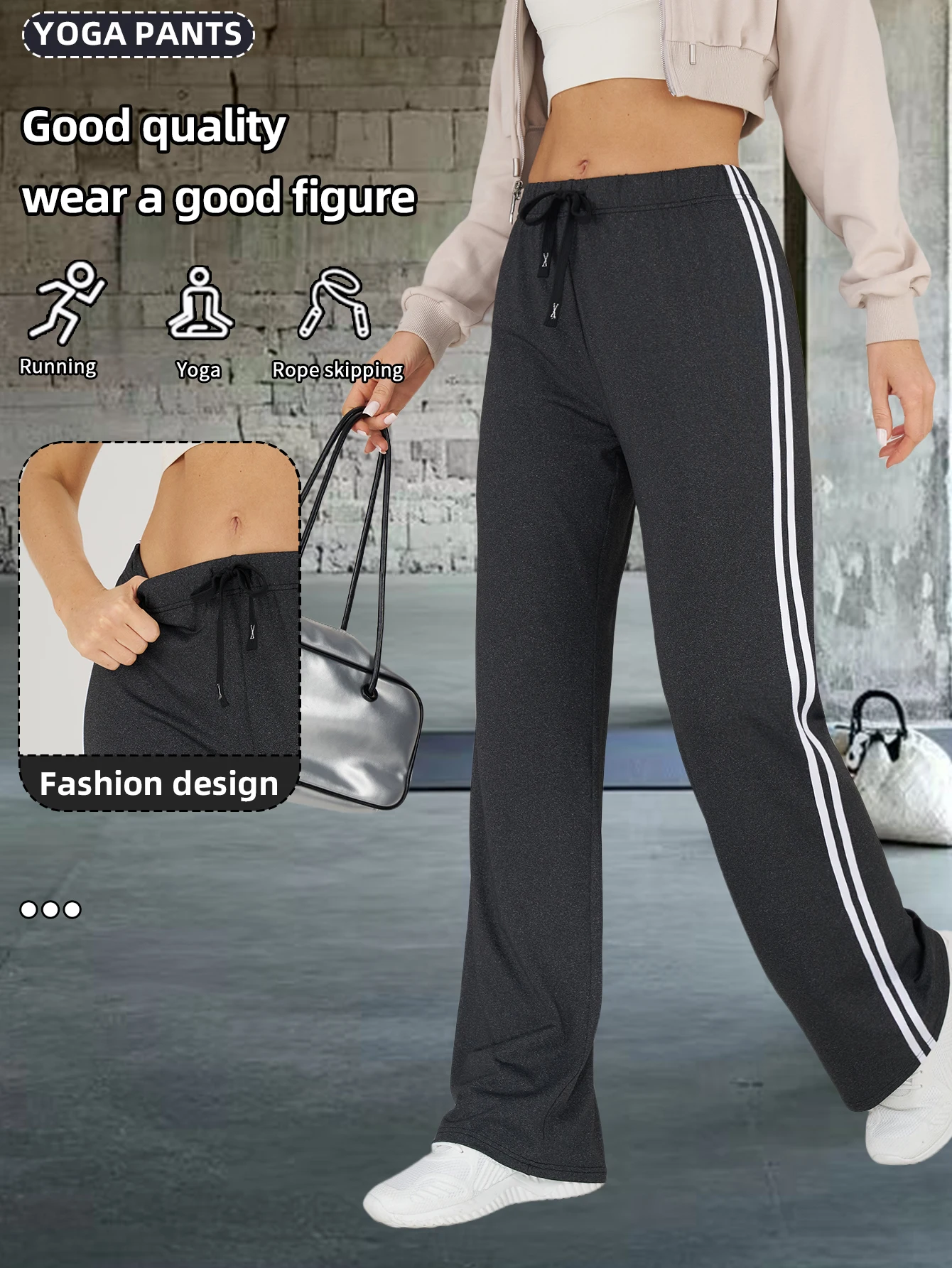 1pcs new women's yoga pants, outdoor fitness sweat-absorbing sweatpants, hip lift and belly tights, breathable and comfortable s
1pcs new women's yoga pants, outdoor fitness sweat-absorbing sweatpants, hip lift and belly tights, breathable and comfortable s