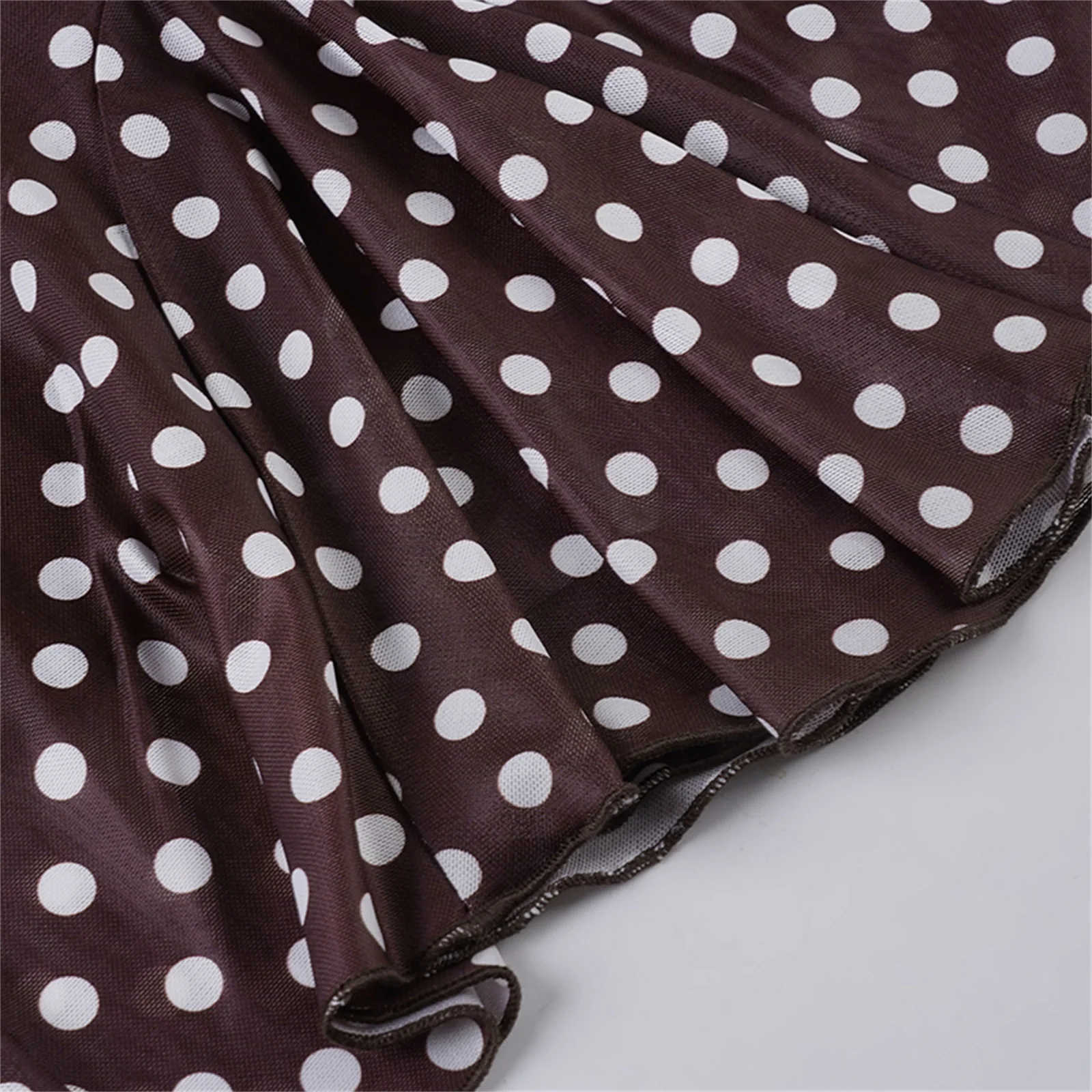 New Fashion Women Summer Dot Print Skirts Casual Elegant Mid Rise Ruffled Hem Midi Skirt For Beach Vacation Streetwear S M L 
New Fashion Women Summer Dot Print Skirts Casual Elegant Mid Rise Ruffled Hem Midi Skirt For Beach Vacation Streetwear S M L